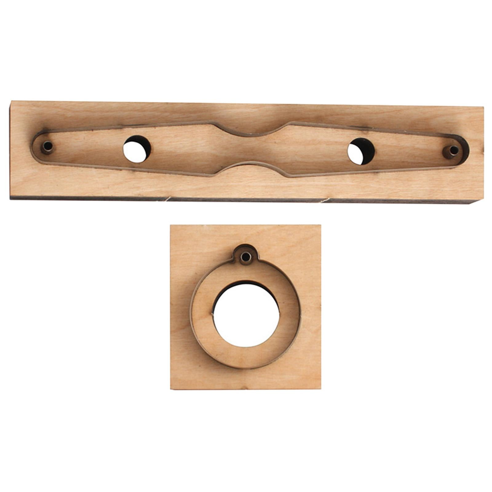 Bothyi - Cortador De Madera, Juego De Herramientas Reutilizables Diy, Troqueles De Corte De Metal Para Billetera De Cuero Pu