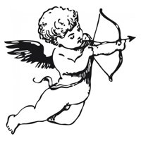 Rienda Libre Graphics - Decomural Cherub Angel Cupid Ws-17684