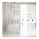 thumbnail image 1 of Cortina Forro De Baño Transparente Impermeable + 12 Argollas Color Transparente 3d, 1 of 4