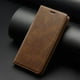 thumbnail image 1 of 2022 Ready: More Durable Leather iPhone 14/13/12/11 Pro/XS Max/Mini/XR/8/7 Plus SE Cover with Magnetic Flip, RFID Protection & Longer Life, 1 of 3