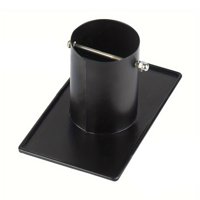 Magideal - Adaptador De Canaleta De Repuesto Para Cadena De Lluvia, Accesorio Decorativo Negro, Soporte De Hierro Resistente Para Instalación De Cadena De Lluvia