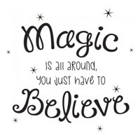 Rienda Libre Graphics - Decomural Believe Magic Childrens Ws-44119