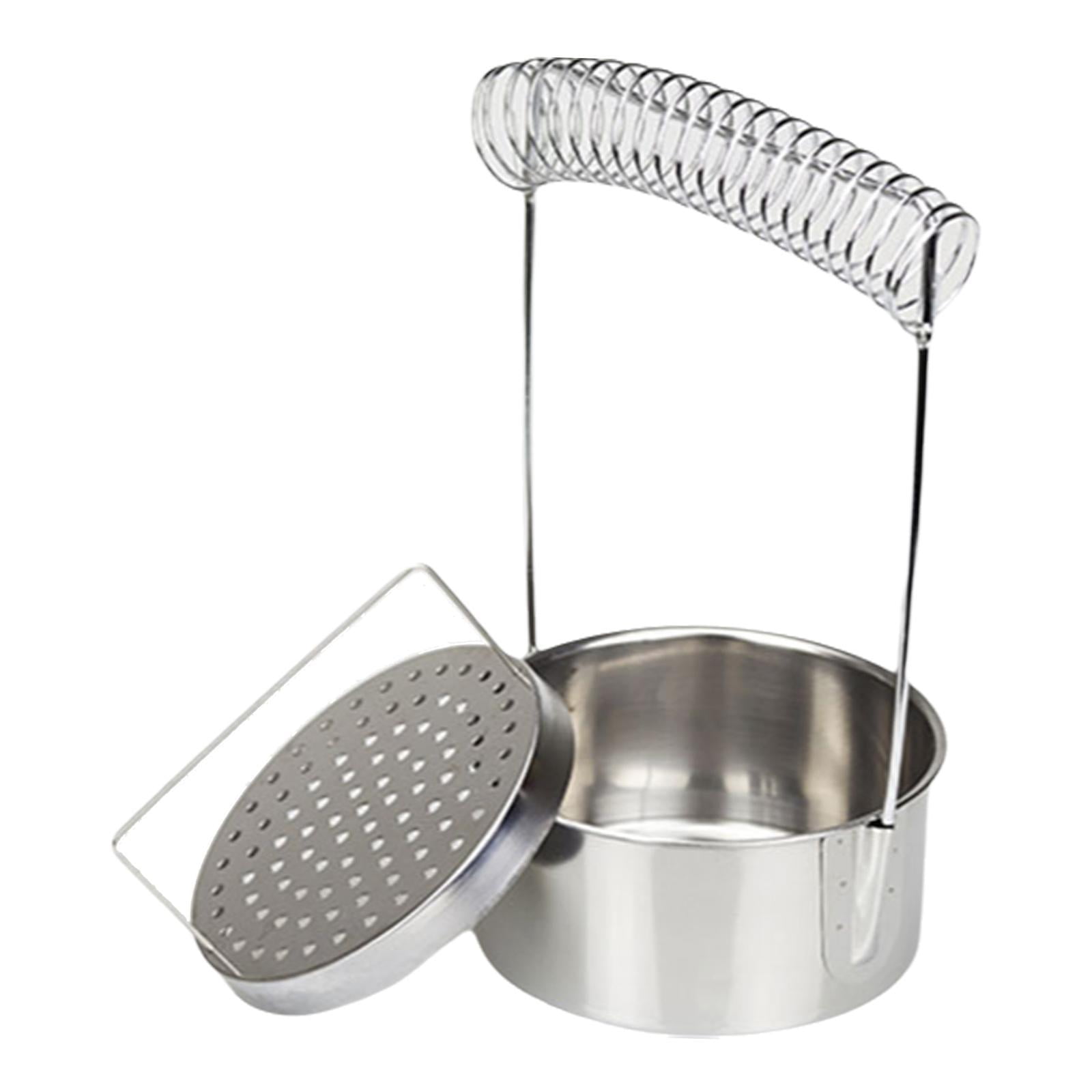 Bothyi - Arandela De Pincel De Pintura, Barril De Lavado De Pluma De Pintura Al Óleo A Prueba De Herrumbre De Acero Inoxidable