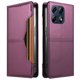 thumbnail image 1 of Funda Billetera para [Motorola Moto Edge 70 Pro] Tarjetero Magnético Soporte Morado, 1 of 6