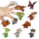 thumbnail image 1 of Set de 6 Figuras de Dinosaurio Mordedoras para los Dedos Winbar, 1 of 9