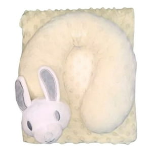 Genérico - Set De Manta De Apego Doble+ Almohada Peluche Bebe Lau
