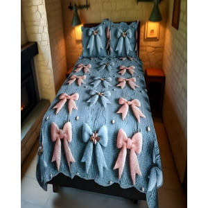 Genérico - Cobertor Quilt 3D 2 Plazas 230 X 250 Cm V03