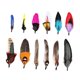 thumbnail image 1 of Sombrero De Plumas Sombrero De Vaquero Pluma Para Sombreros Fedora Disfraz Sombreros De Fiesta De Navidad Estilo E, 1 of 5