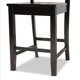 thumbnail image 3 of Mostrador Nicolette de 2 piezas en madera con acabado café oscuro, Baxton Studio, 3 of 8
