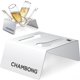 thumbnail image 1 of Soporte de metal blanco para 2 vasos Chambong, 1 of 6