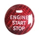 thumbnail image 4 of Decoración del botón de arranque del motor, decoración del coche, accesorios para el automóvil, pegatina de arranque, cubierta del botón de encendido Rojo, 4 of 5