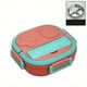 thumbnail image 1 of 1 set Leakproof Stainless Steel Insulated Lunch Box with Tableware and Soup Cup - Perfect for Teenagers, Workers, and Back to School - Microwave and Dishwasher Safe - Square Divided Bento Box for Heal, 1 of 3