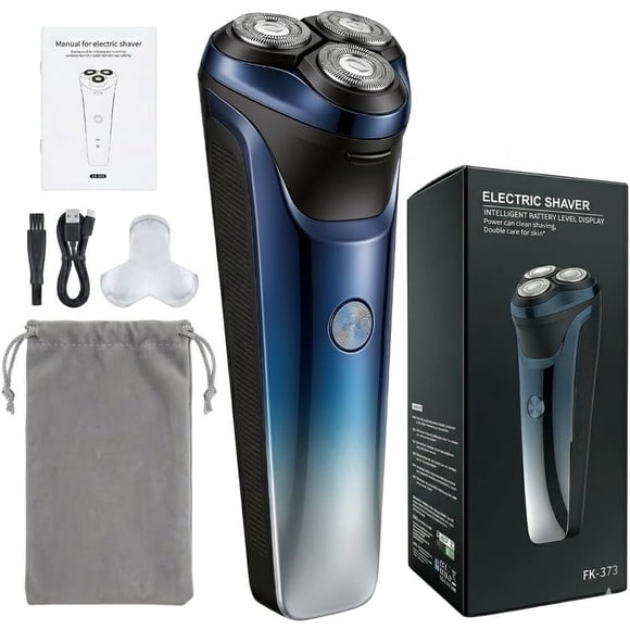 Afeitadora Eléctrica Ordele FK373 Húmedo Seco USB 75 min