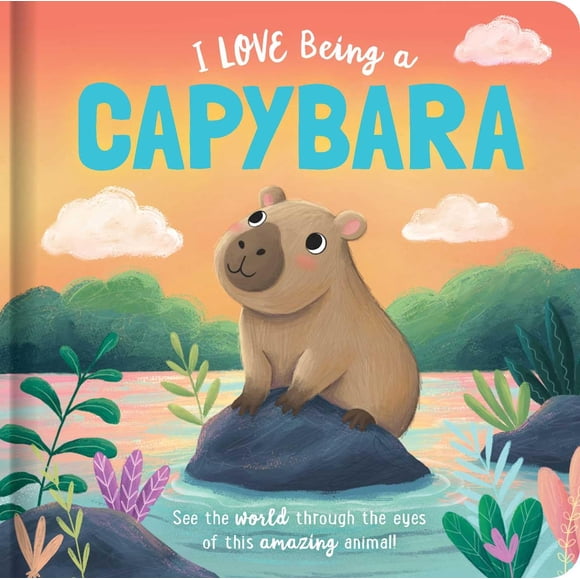 Libro de cartón acolchado Lake Press Me encanta ser un capibara