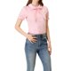 thumbnail image 4 of INSPIRE CHIC Blusa de Mujer Vintage con Cuello Peter Pan, Lazo en el Cuello, Casual, Linda, de Algodón, con Botones, Talla M, Rosa, 4 of 7