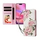 thumbnail image 1 of FOXDOCK Funda Tipo Cartera Floral para Samsung Galaxy S23 Plus ,Funda con Tapa de Cuero PU, Protección Antigolpes con Ranuras para Tarjetas y Soporte, 1 of 5