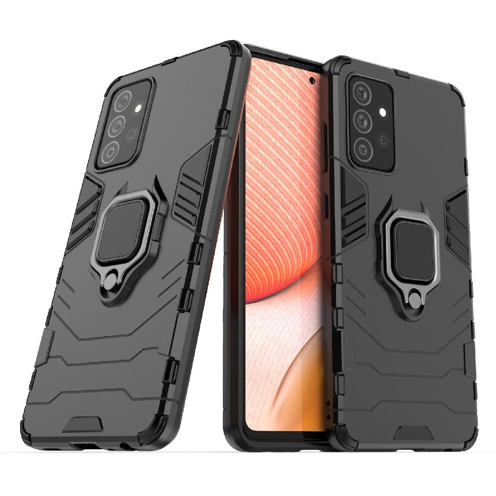 Foxdock Funda Antigolpes Para Samsung Galaxy A72 5g – Protección Total Con Soporte Y Diseño Robusto