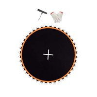 Ioensy - Accesorio De Almohadilla De Trampolín, Almohadilla Segura, Paño De Salto Para Practicar Entrenamiento Al Aire Libre, 10 Pies Con 64 Hebillas