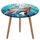 thumbnail image 1 of Mermicorno Caída De Estrellas theme Fitted Round Tablecloths Elastic Edged Table Covers Waterproof Table Cloth For Kitchen Holiday Party Tables Decor 120cm, 1 of 6