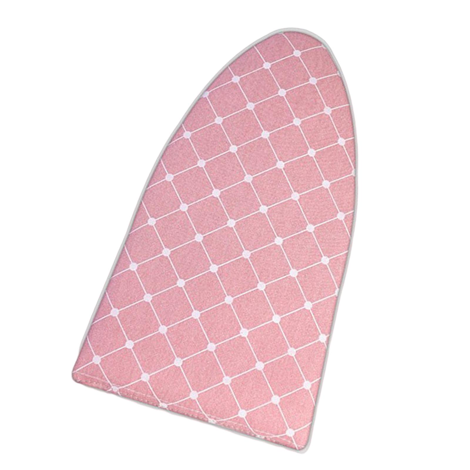 Magideal - Durable Garment Steamer Guantes De Planchado Aislamiento Térmico Protección Anti Steam Mit Hogar Usado Handheld Ironing Pad Sleeve Para Garment Steame Rosado