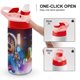 thumbnail image 4 of Rock DogBotella de Agua con Tapa Pop Top de Un Toque, Acero Inoxidable, a Prueba de Fugas, para Deportes, Botella Infantil rosa 12 oz, 4 of 6