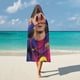 thumbnail image 5 of Pedri Manta Capa Con Capucha Anti bolitas Manta De Lana Ártica Suave Manta Portátil De Felpa Ligera Y Lujosa Poncho Para Siesta En Casa Y Oficina 100*130cm, 5 of 6