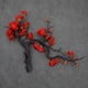 thumbnail image 1 of 1pcs Artificial Peach Blossom Branch - Perfect for Home Christmas Decorations, Weddings & More!, 1 of 5