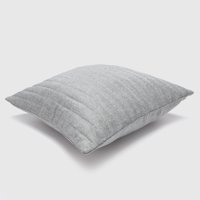 Zahr - Cojin Bordado Tipo Lino Gris