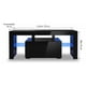 thumbnail image 4 of Rack Tv 120x36x45cm 2 Tiras Con Luz Variable Diseño Eeuu Negro, 4 of 8