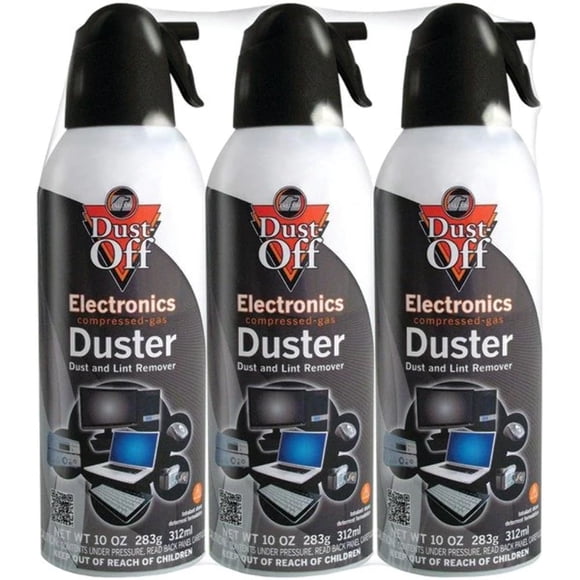 Gases comprimidos Cleaning Dust-Off Falcon Dust-Off de 300 ml, paquete de 3