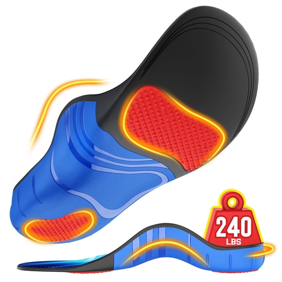 Plantillas Heavy Duty High Arch Support Plantar De Más De 110 Kg
