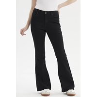 Fashionspark - Jeans Mujer Flare Monse Negro - Ll