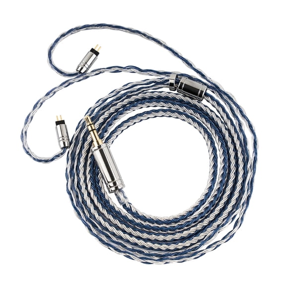 Cable IEM Linsoul Tripowin C-01 de 16 Hilos Híbrido Cobre‑Plata