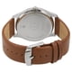 thumbnail image 4 of Reloj Titan NS10010KM01 con esfera blanca y correa de cuero marrón, 4 of 5