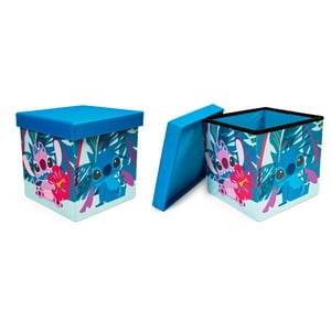 Juego De 2 Organizadores En Forma De Cubo Disney Lilo & Stitch De 38 Cm