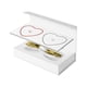 thumbnail image 4 of Kit De Pulsera Permanente Para Parejas, Cadena De Muñeca Para Mujeres Y Hombres, Aniversario De Bodas, Plata Y Oro Rosa, 4 of 5