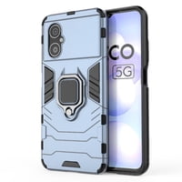 Foxdock Funda Antigolpes Para Xiaomi Poco M4 5G – Protección Total Con Soporte Y Diseño Robusto