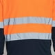 thumbnail image 5 of Polera Alta Visibilidad Ml Cuello Camisero naranja 3XL, 5 of 5