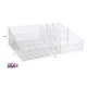 thumbnail image 5 of Organizador de maquillaje StorI Audrey transparente con 15 compartimentos, 5 of 7