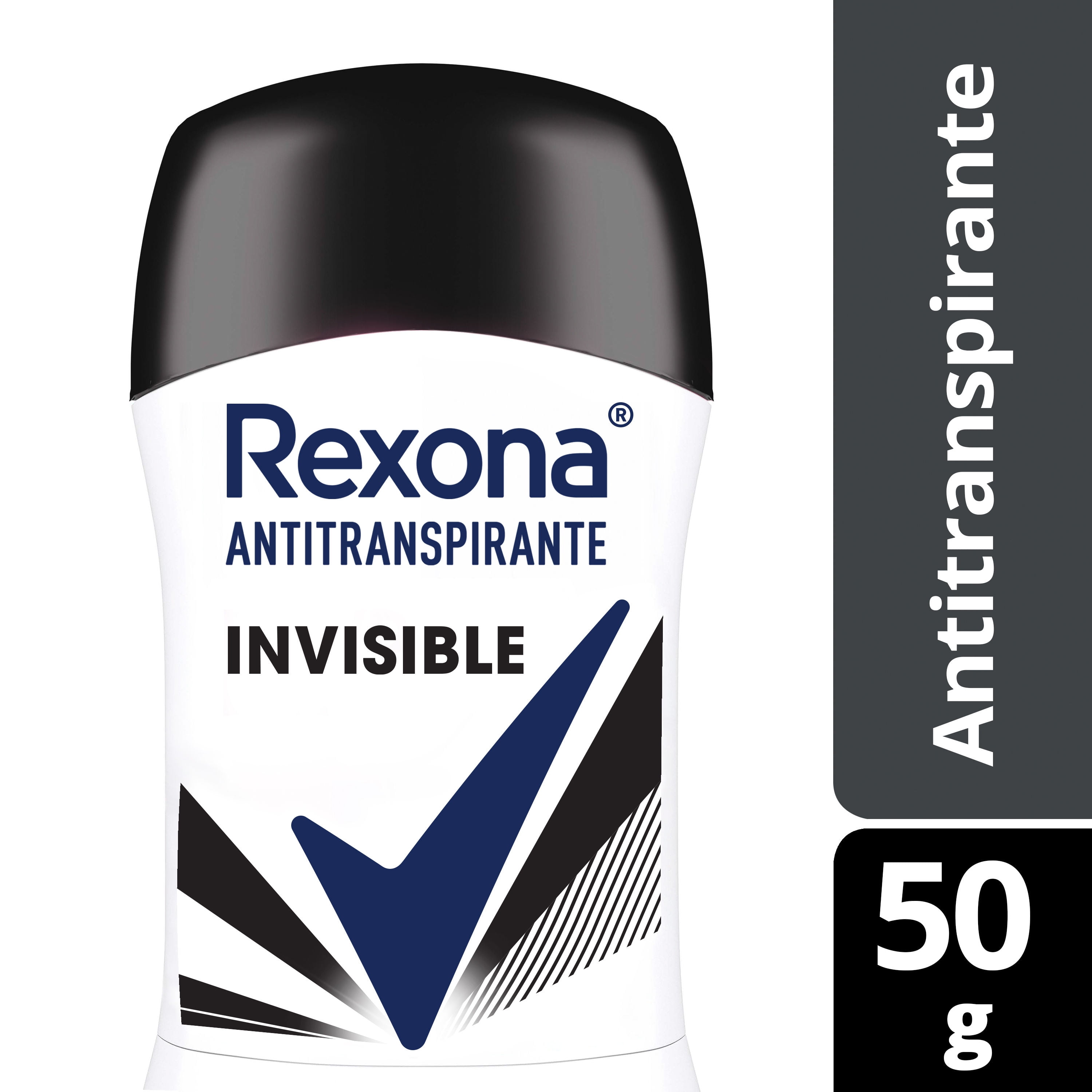 Desodorante En Barra Invisible 50g 50 g Rexona