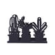 thumbnail image 1 of Soporte de servilleta decorativo negro de cactus para mesa, 5.9 "x 3.9" x 1.5 "Soporte de servilleta de pie para cocina del hogar Restaurante Picnic Party Café Bar Comedor, 1 of 3
