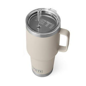 Taza Yeti Rambler De 1 Litro Con Tapa De Pajita De Acero Inoxidable Con Aislamiento Al Vacío