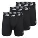 thumbnail image 1 of Calzoncillos bóxer New Balance 6 para hombre, paquete de 3, negros, XL, 1 of 3