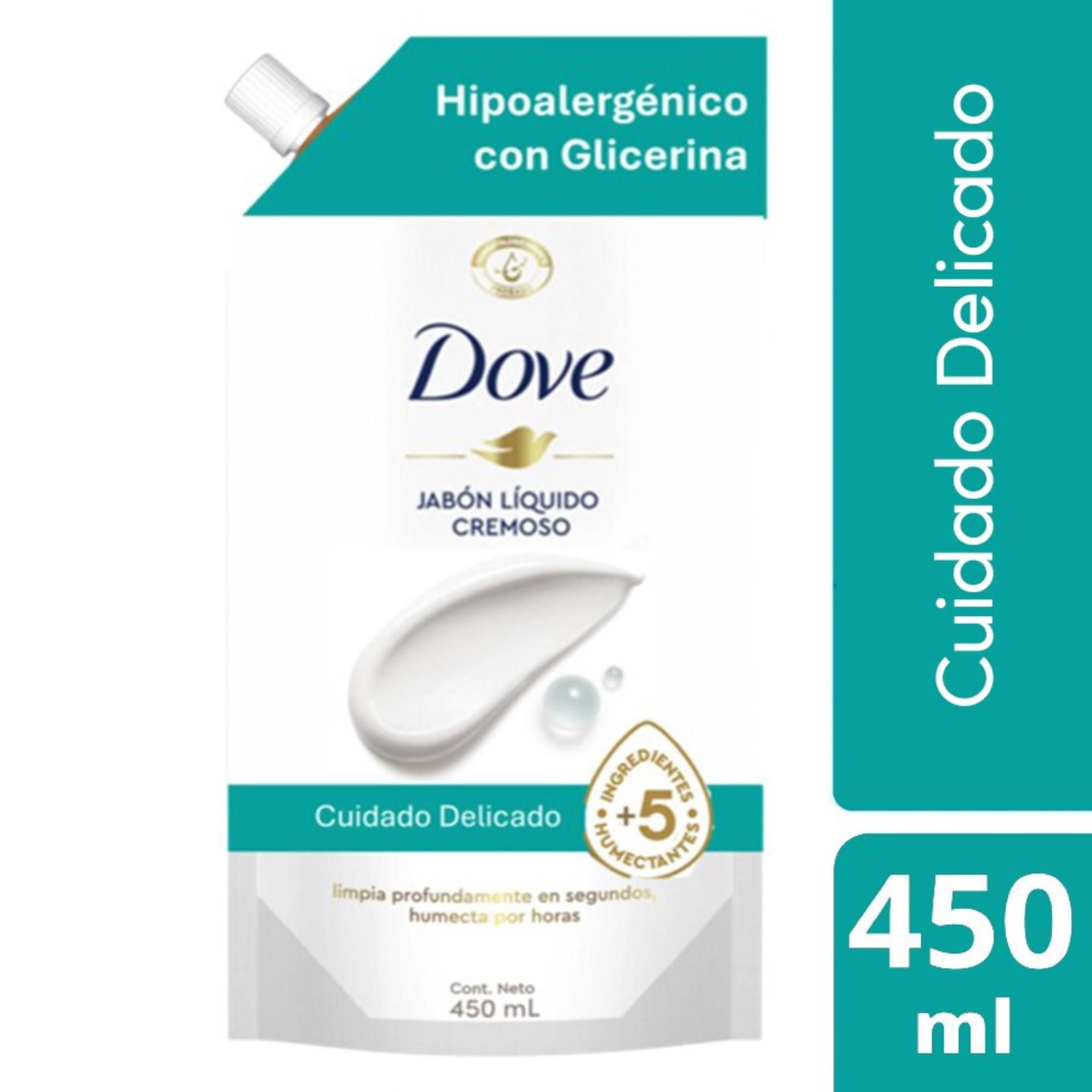 Jabón Líquido Dove Cuidado Delicado