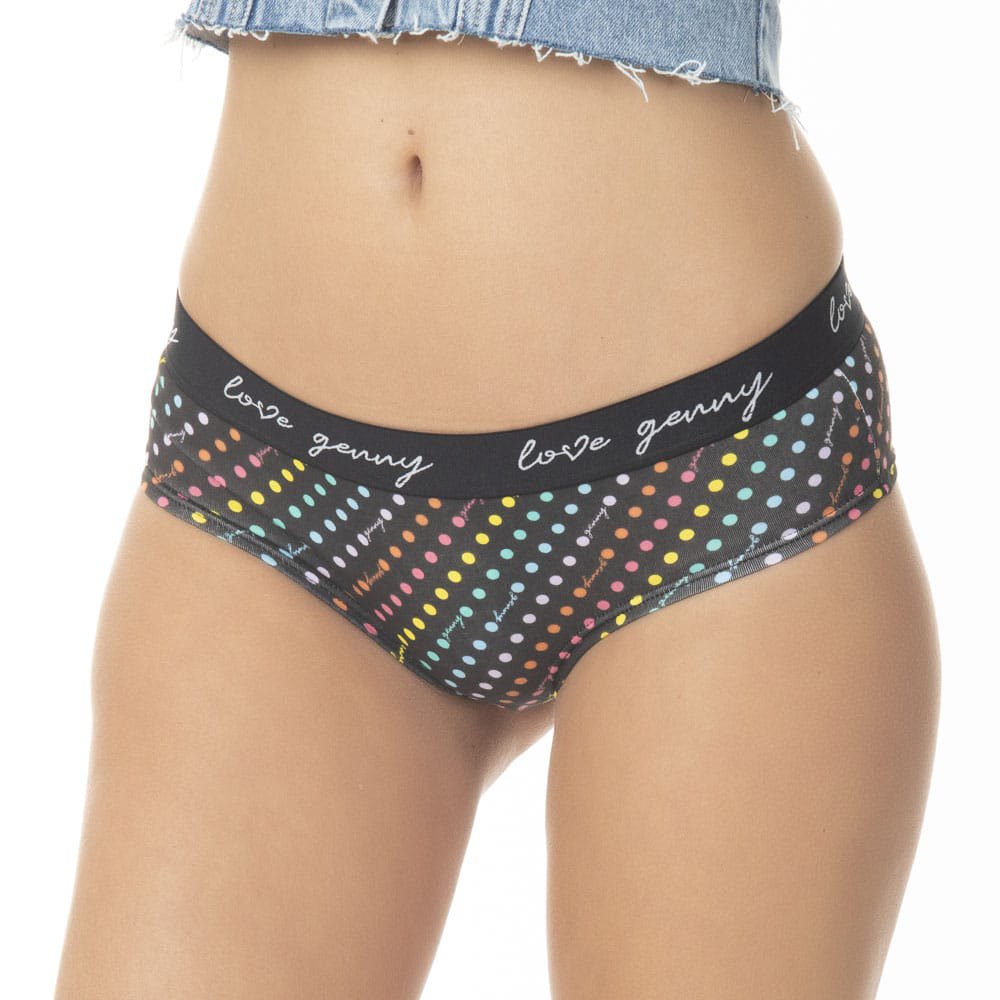 Lady Genny - Pantaleta De Algodón Estampado