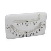 Magideal - Nivel Del Ángulo De Inclinómetro Escala De Nivel De Inclinómetro Nivel De Cálculo Del Protractor Clinómetro Marino Para La Inclinación Del Vehículo De