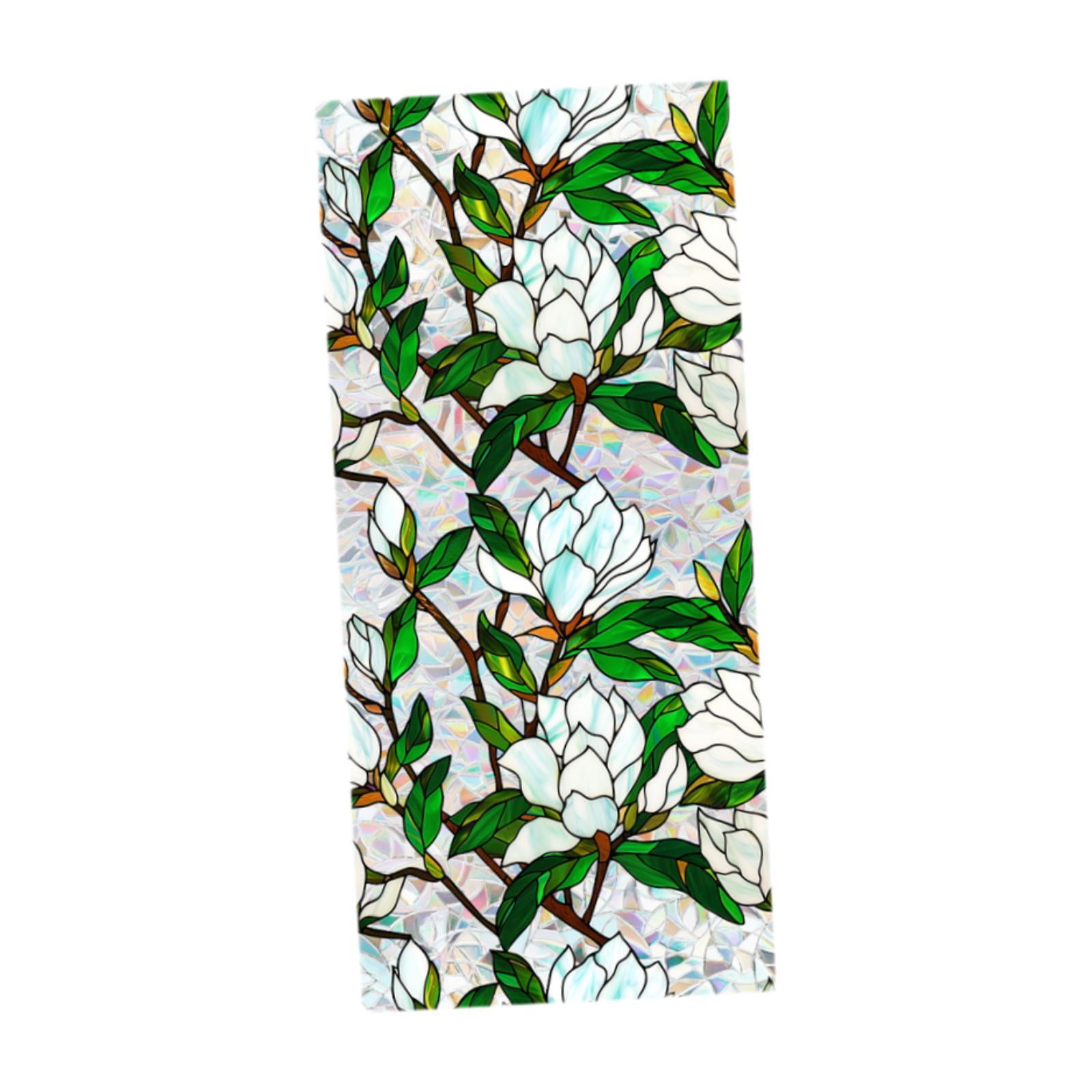 Bothyi - Pegatina De Vidrio Para Ventana, Película De Privacidad, Plantas, Para Decoración Del Hogar, Estilo Hogareño C