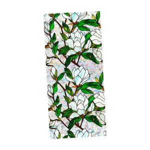 Bothyi - Pegatina De Vidrio Para Ventana, Película De Privacidad, Plantas, Para Decoración Del Hogar, Estilo Hogareño C