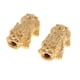 thumbnail image 2 of 2 piezas de oro plateado cobre Xiu Xeads para la joyería de bricolaje pulsera hacer manualidades, 2 of 5