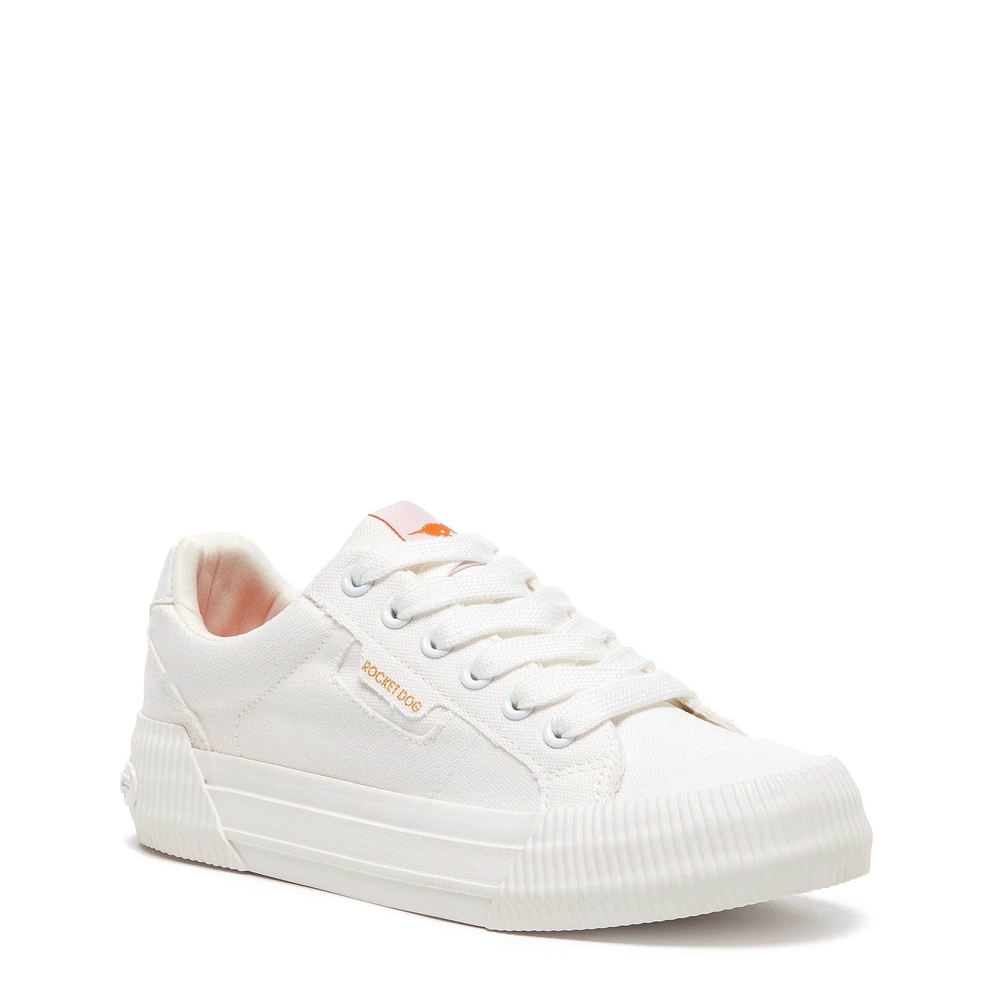 Sneaker Rocket Dog Cheery Para Mujer, Tela Blanca, Talla 10